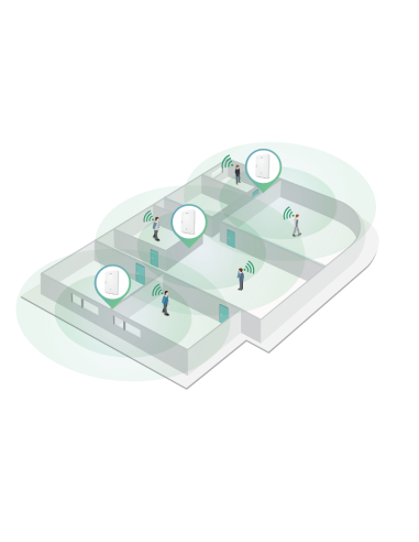 Yealink W80B Multi-Cell DECT Basisstation