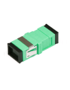 Glasvezel koppelblok GROEN (2 x SC/APC)