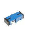 Glasvezel koppelblok BLAUW (2 x SC/UPC)