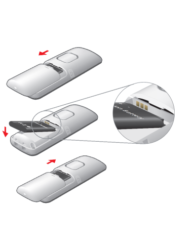 FRITZ!Fon vervangende batterij/accu...