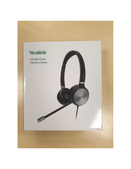Yealink UH36 STEREO USB-A bedrade headset (MS Teams)