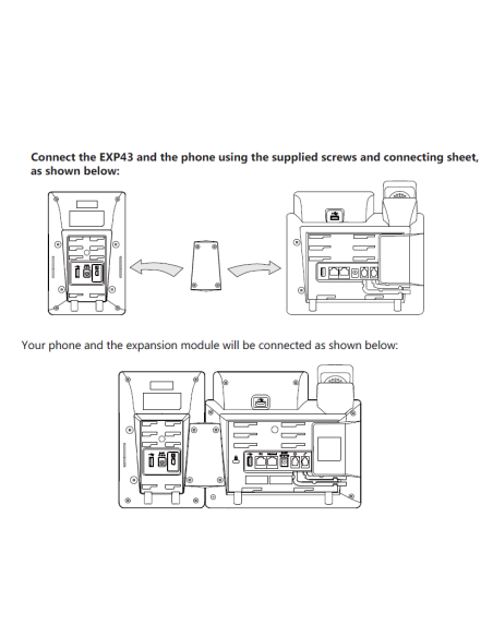 Yealink EXP43 Expansion Module voor T4xU-serie