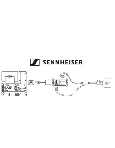 Yealink EHS40 Electronic Hook Switch (EHS) voor...