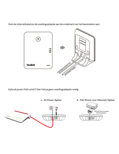 Yealink W60P DECT Basis + Handset (SIP)